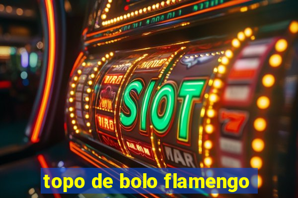 topo de bolo flamengo